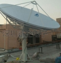 华信3.7米C/Ku波段前馈卫星接收天线